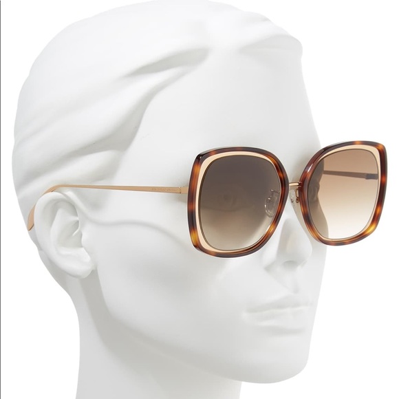 Alexander McQueen 57mm Square Sunglasses nwot main image 6